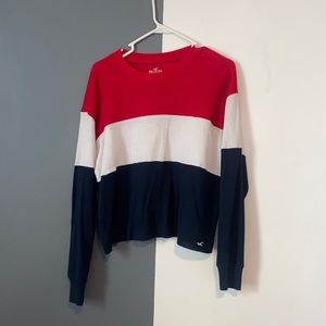 Long sleeve hollister boyfriend tee